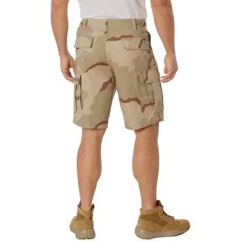 3 Color Desert Camouflage BDU Shorts