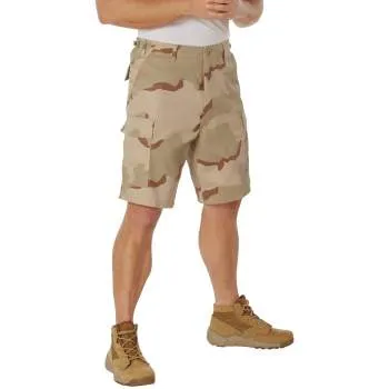 3 Color Desert Camouflage BDU Shorts
