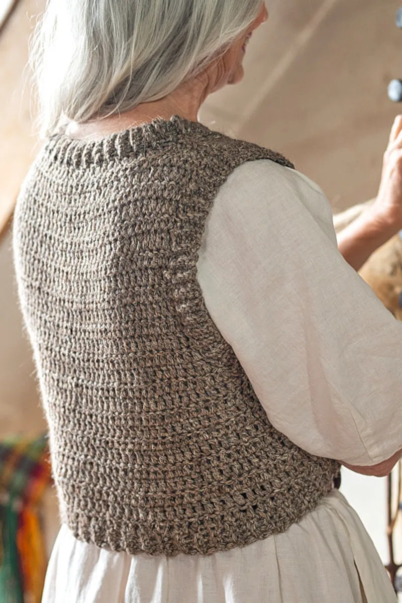 Berroco Hearthside Patterns - Talbot Vest - PDF Download