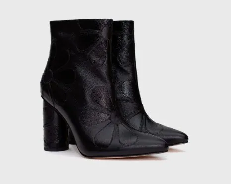 Black Janis Bootie