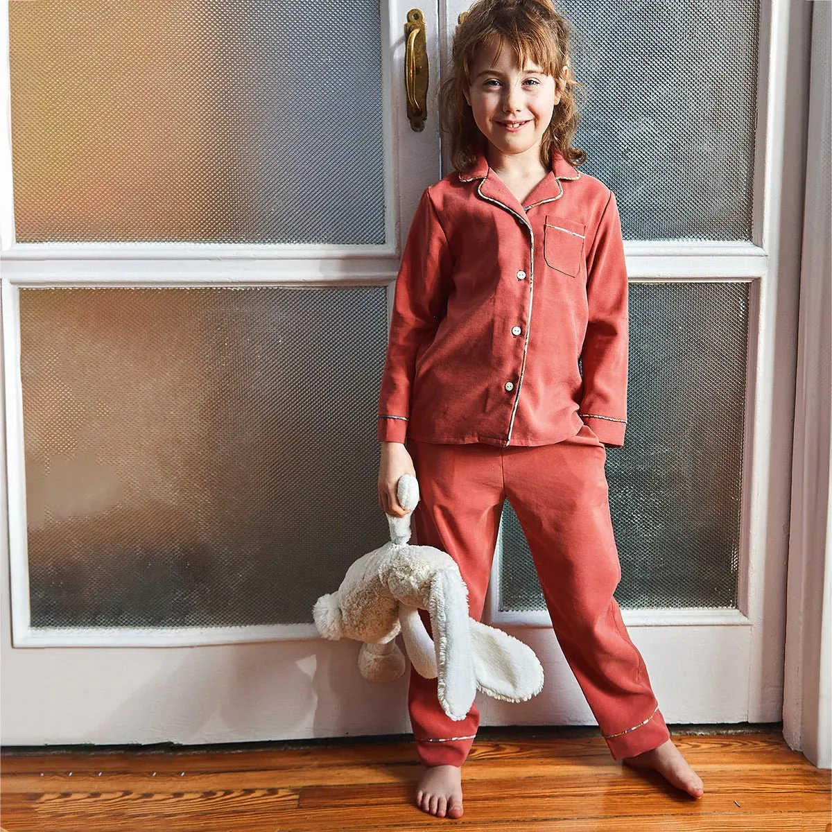 BUDAPEST Pajamas Sewing Pattern - Kids 3/12Y - Ikatee