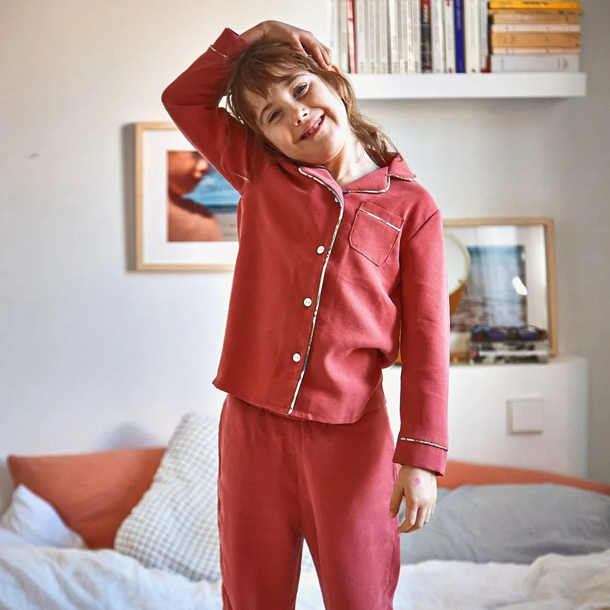BUDAPEST Pajamas Sewing Pattern - Kids 3/12Y - Ikatee