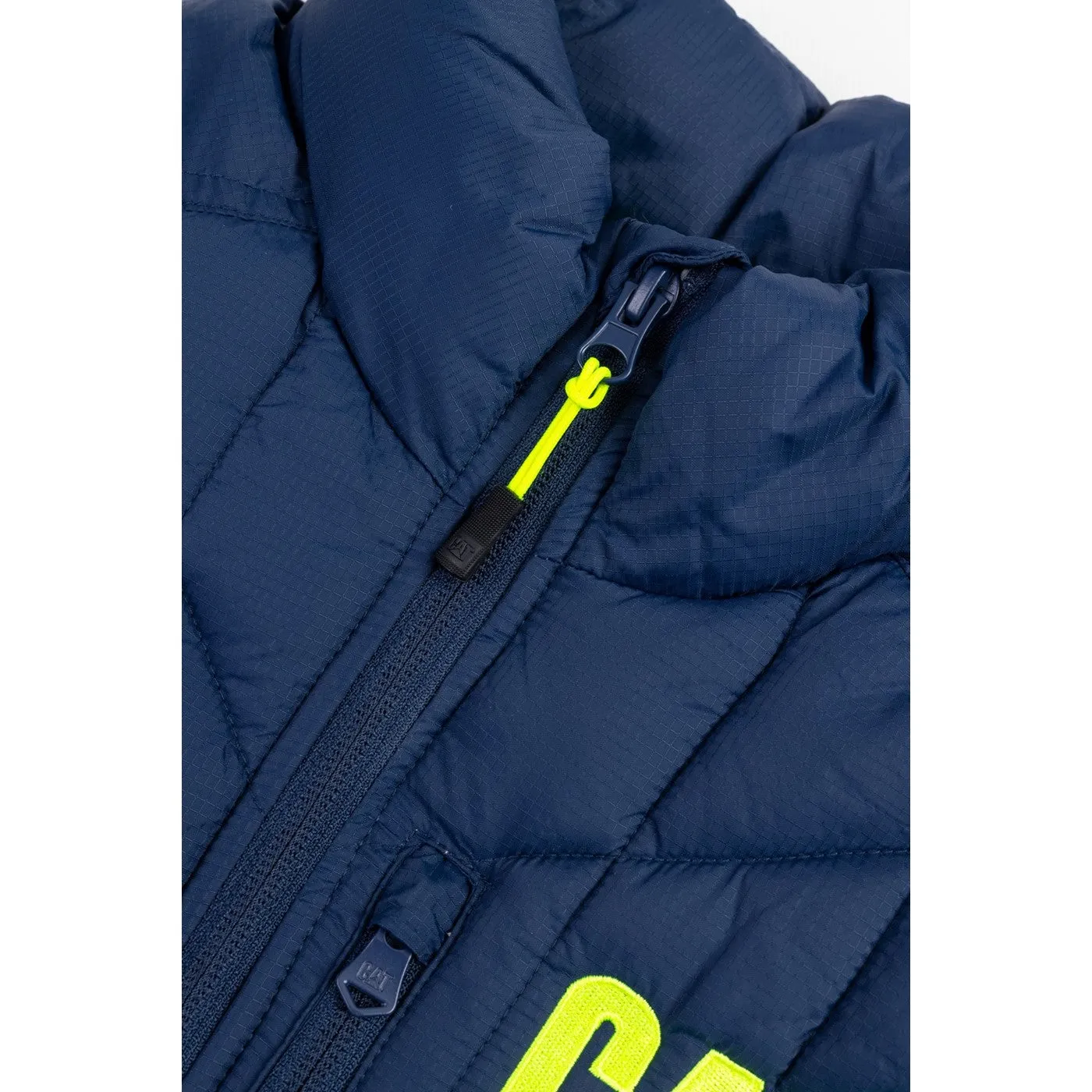 Caterpillar Insulated Vest  Detroit Blue