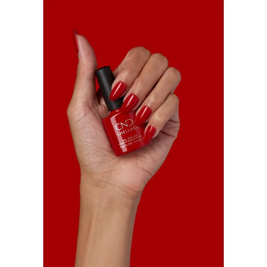 CND - Shellac Combo - Base, Top & Company Red