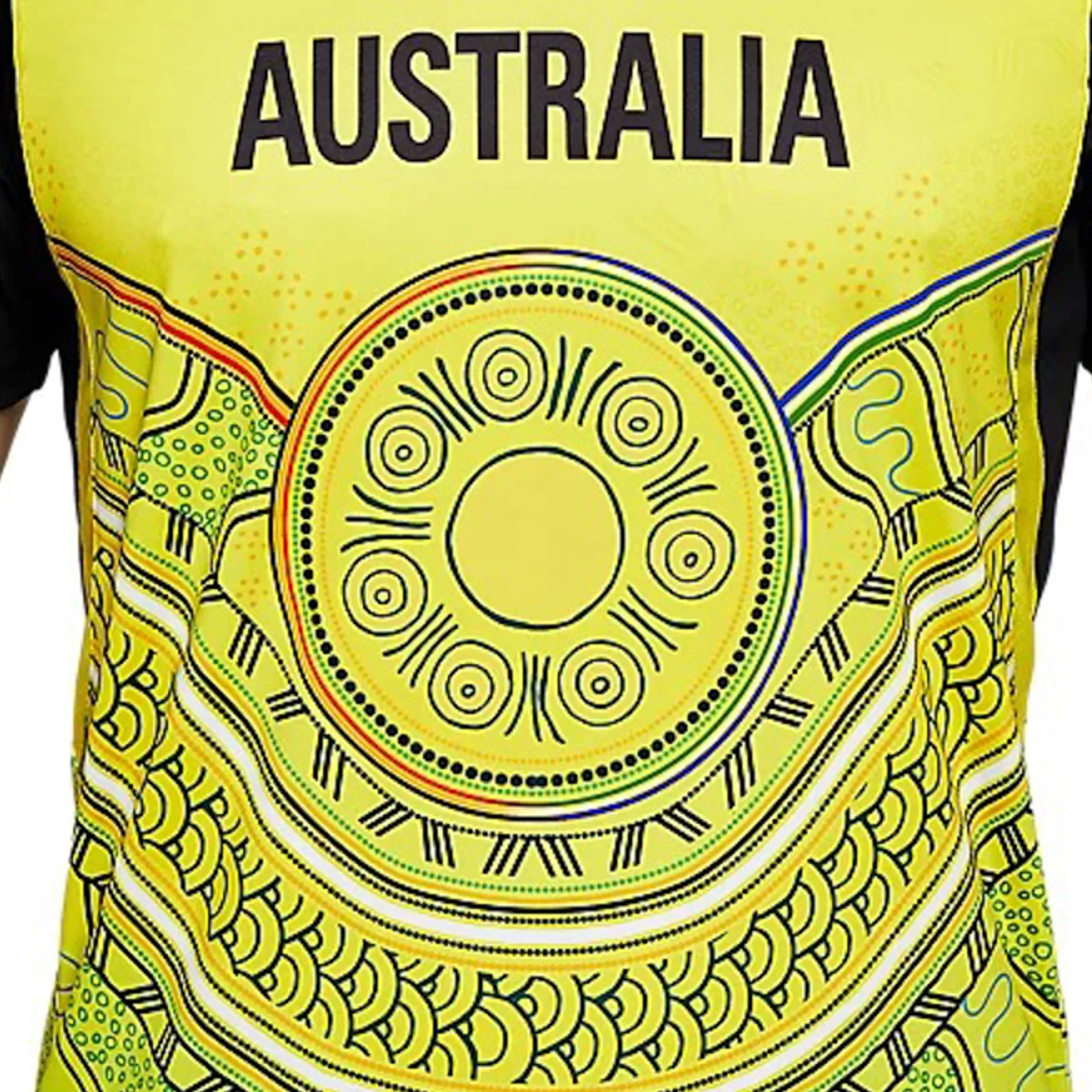 Cricket Australia 2022/23 WORLD CUP T20 Indigenous Replica Mens Shirt by Asics