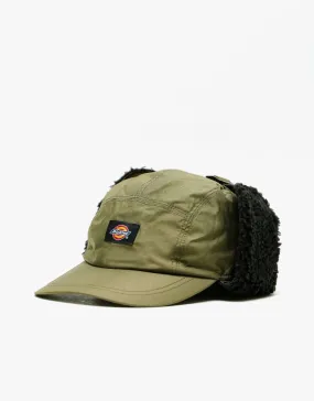 Dickies King Cove 5 Panel Cap - Military Green
