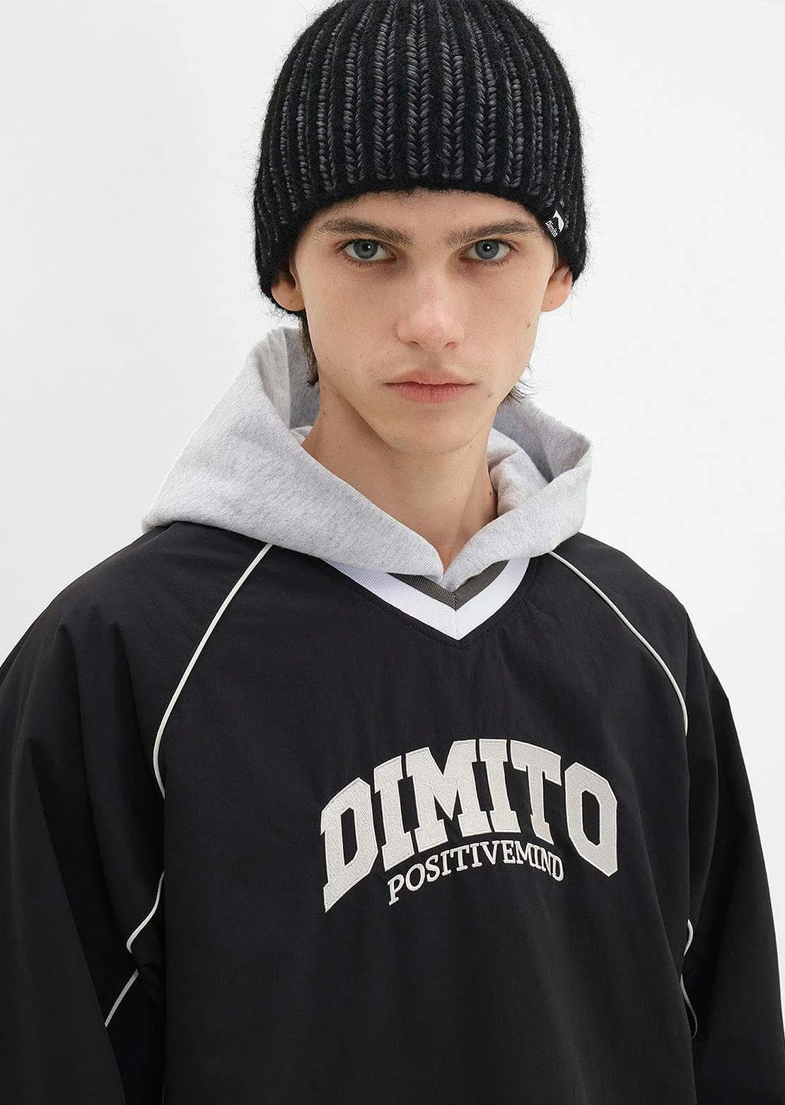 Dimito Unisex Twotone Beanie