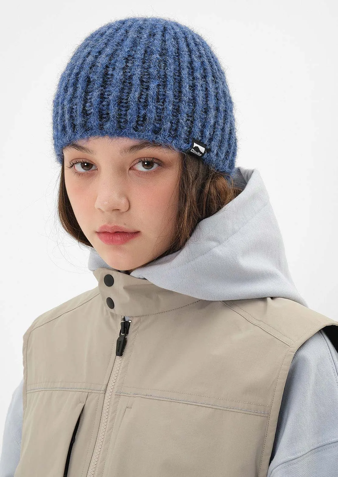 Dimito Unisex Twotone Beanie