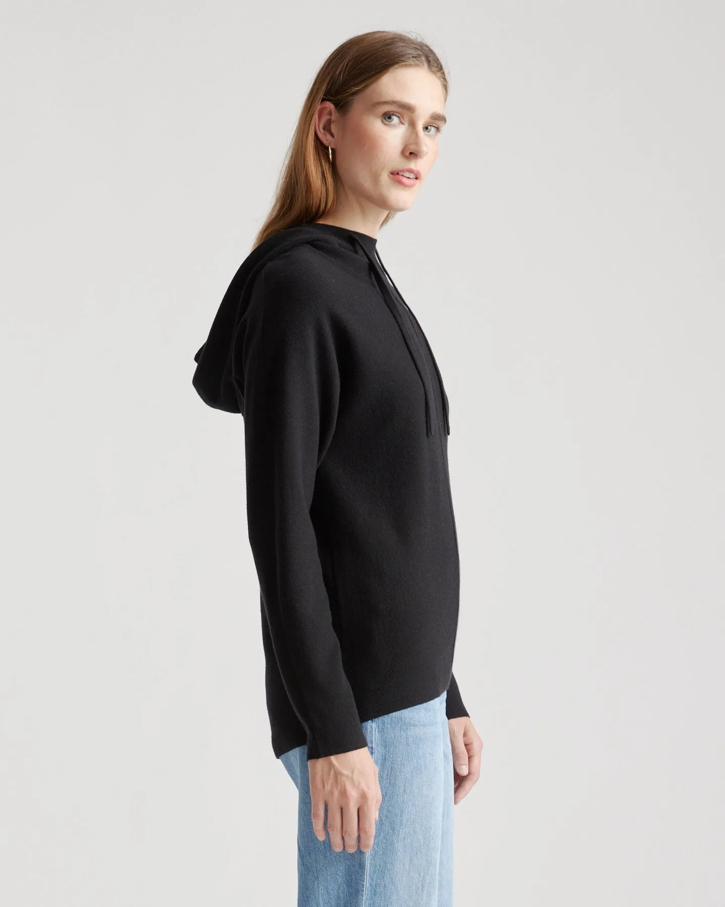 Eco-Knit Milano Stitch Pullover Hoodie