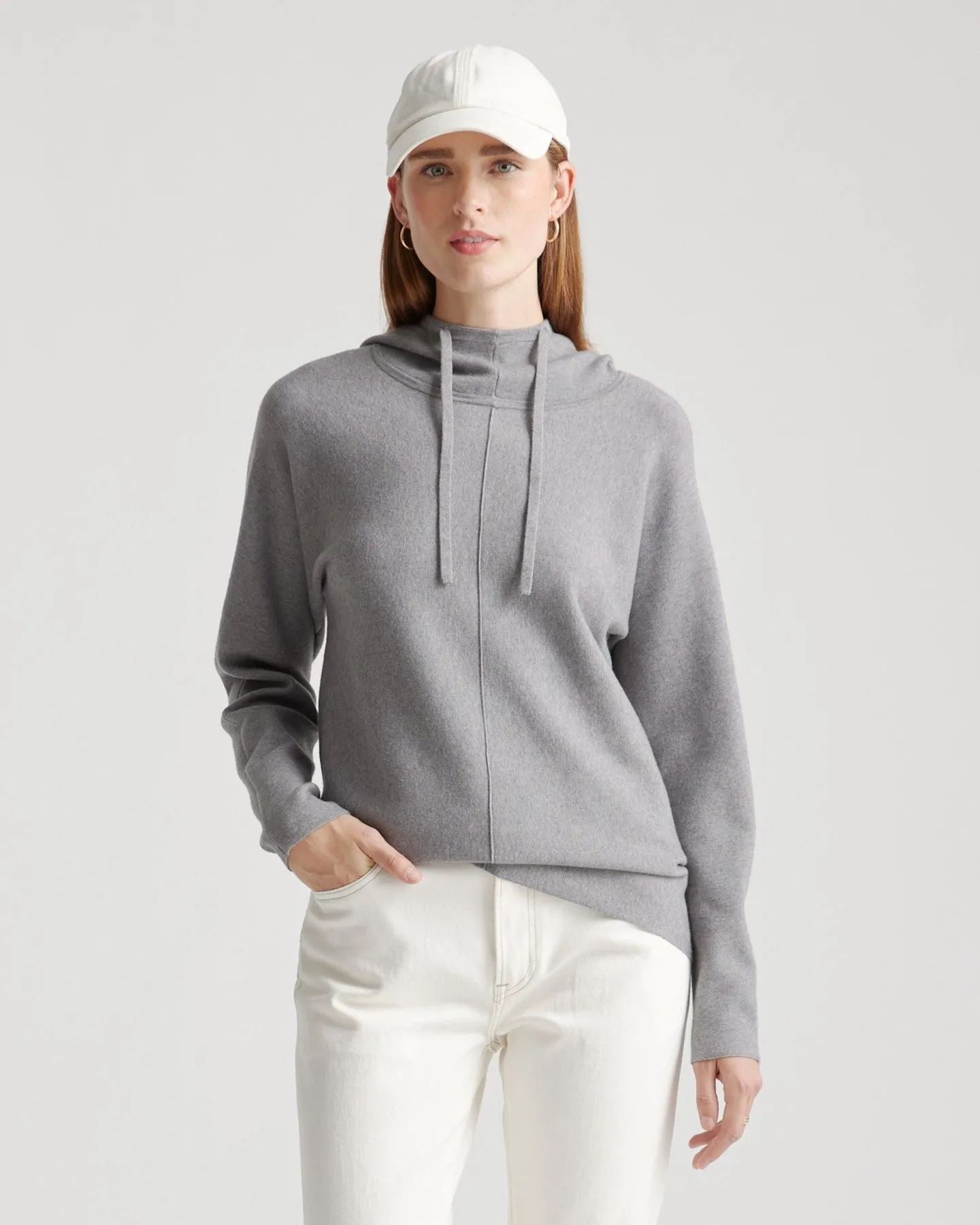 Eco-Knit Milano Stitch Pullover Hoodie
