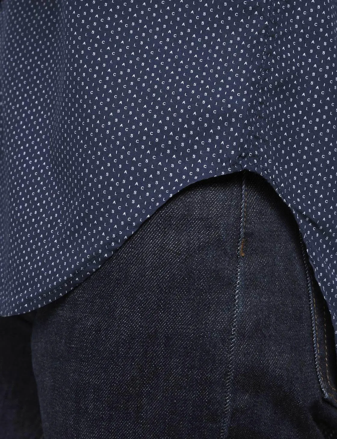 Frank & Eileen - Women Button Down Shirt in Navy w/ Classic All Over