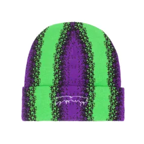 FUCKING AWESOME GRADIENT DRIP CUFF BEANIE PURPLE / GREEN