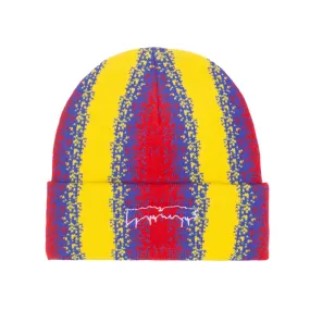 FUCKING AWESOME GRADIENT DRIP CUFF BEANIE YELLOW / BLUE
