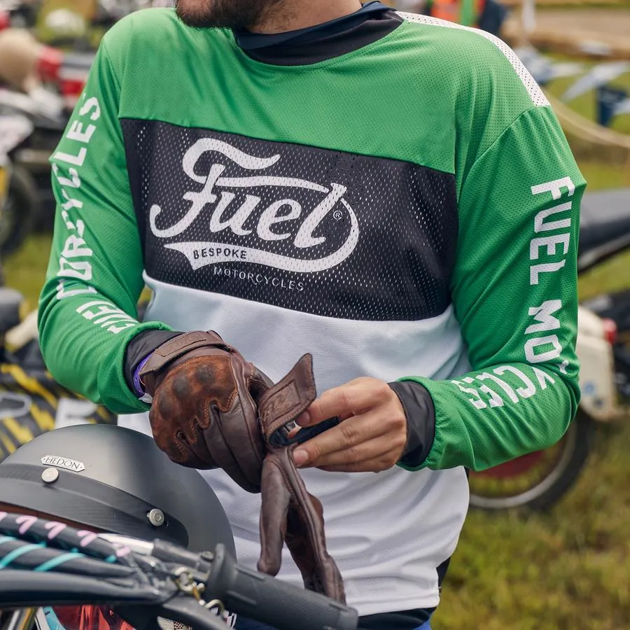 Fuel Rodeo Gloves - Brown Leather