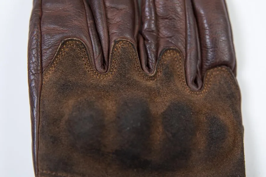Fuel Rodeo Gloves - Brown Leather