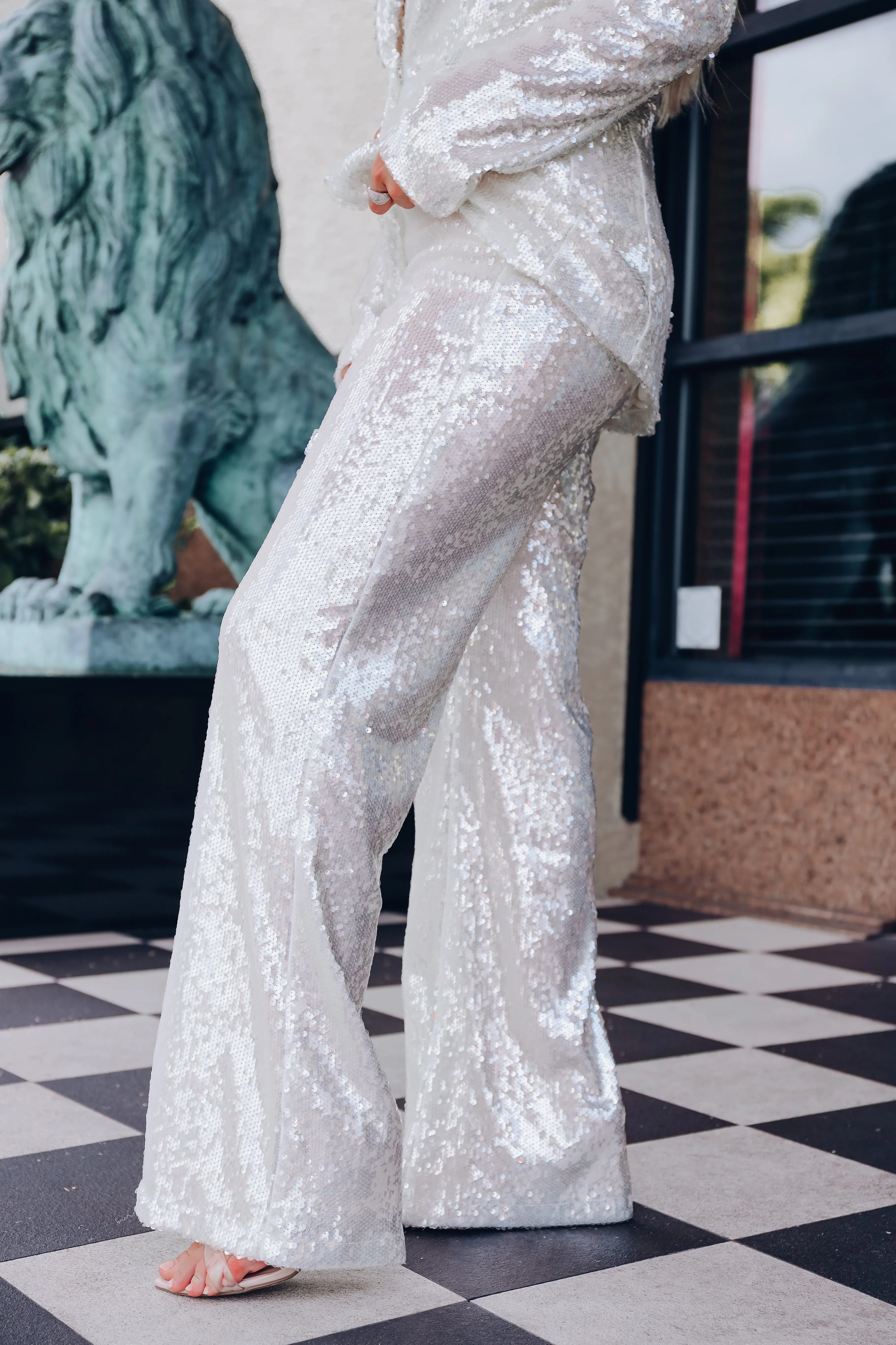 Hollywood Nights Rhinestone Blazer/Pants Set