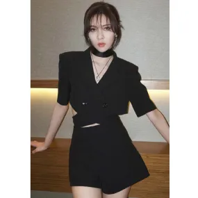 [In Stock]  New Song Yanqi Same Style Elegant High-Grade Two-Piece Suit Women's Fashion Summer Suit Women's Summer