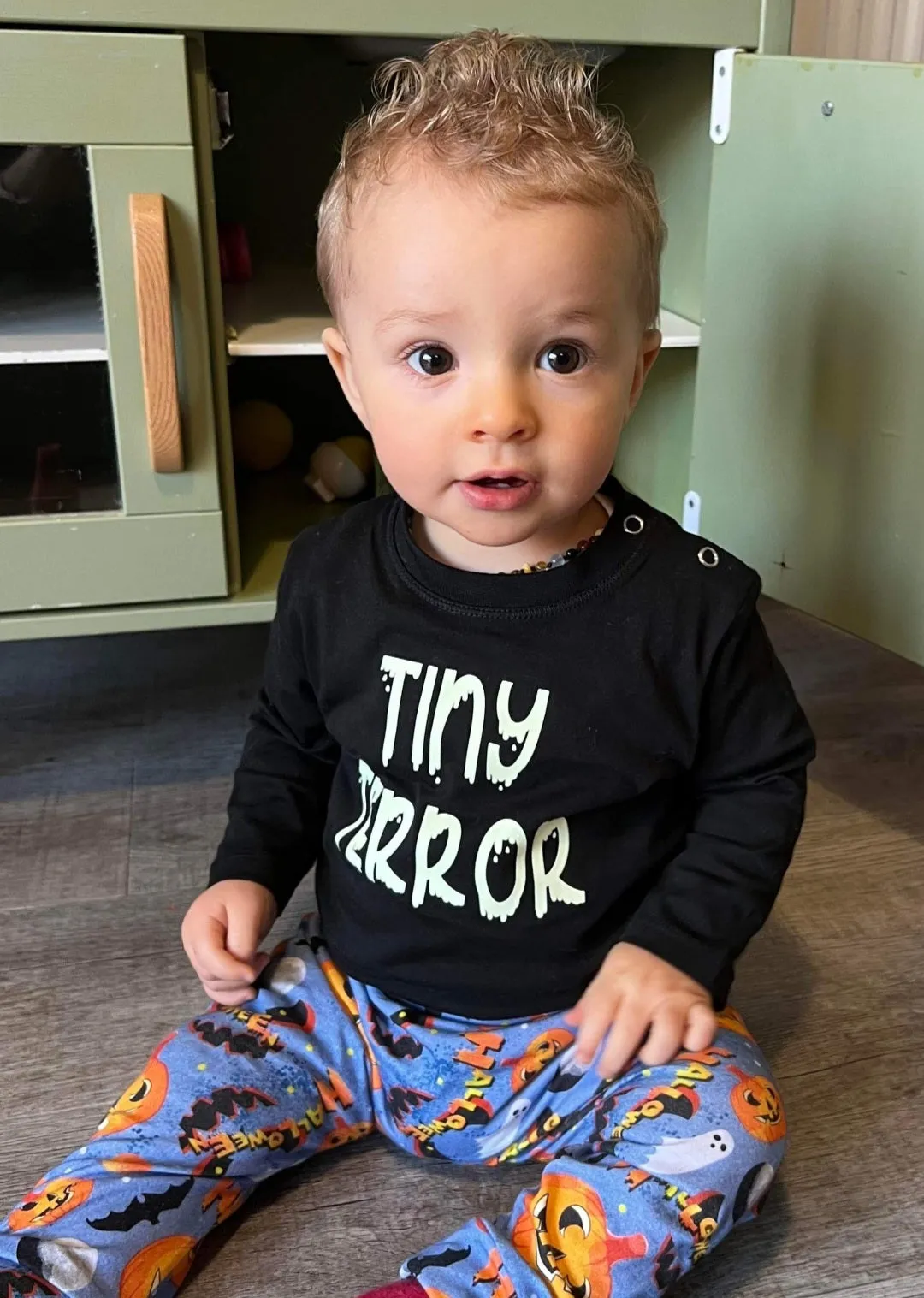 Leggings-Halloween Pumpkin Print