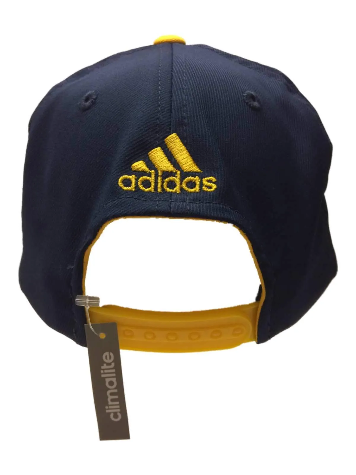 Los Angeles Galaxy Adidas Climalite Navy White Gradient Snapback Golf Hat Cap