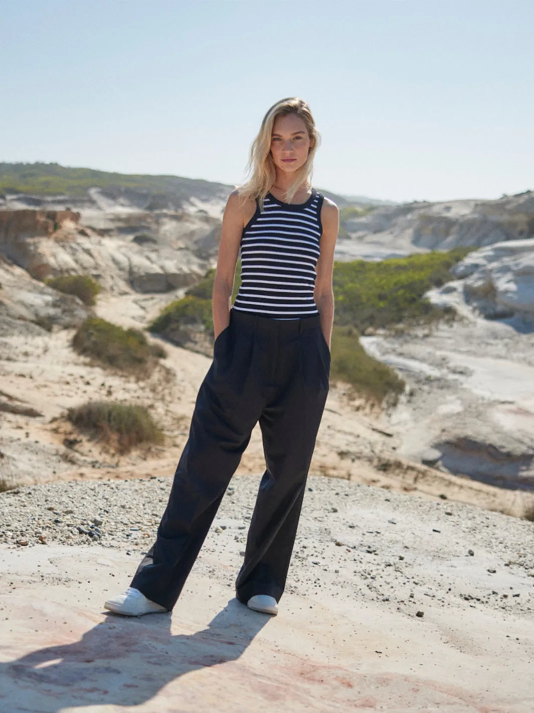Marlene Wool Trousers Black