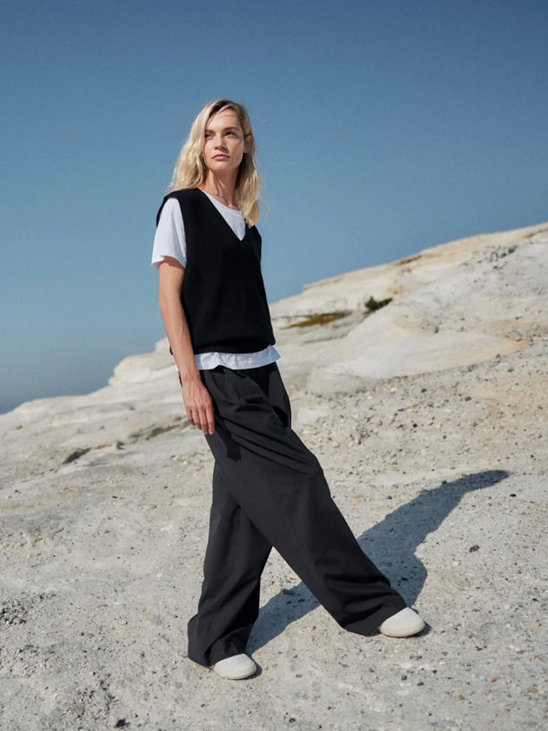 Marlene Wool Trousers Black