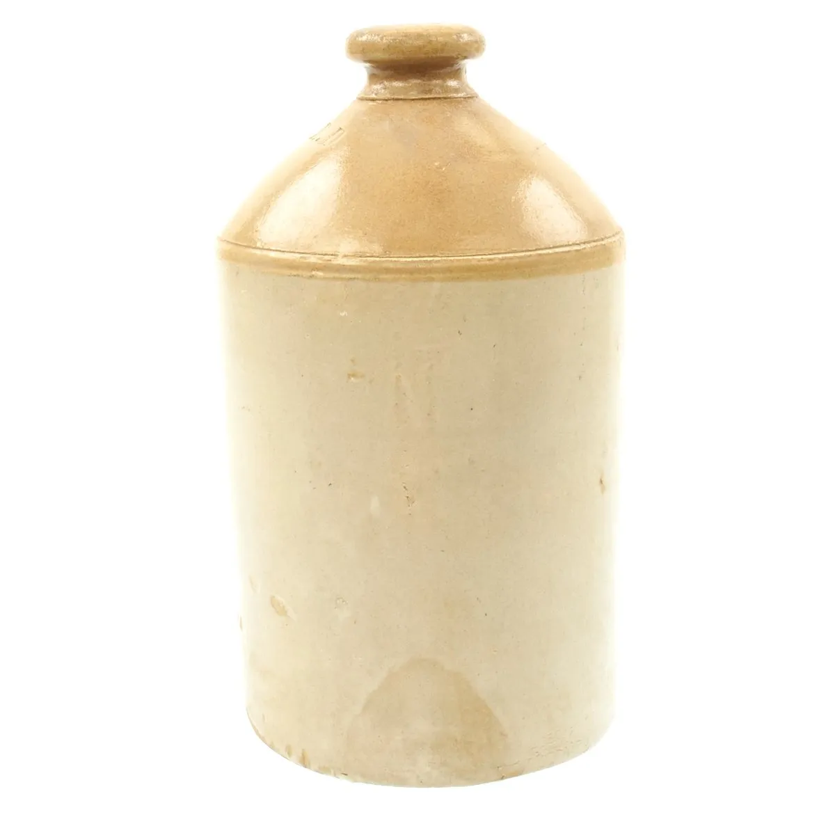 Original British WWI Military Issue S.R.D. Imperial Gallon Rum Jug by Skey of Tamworth