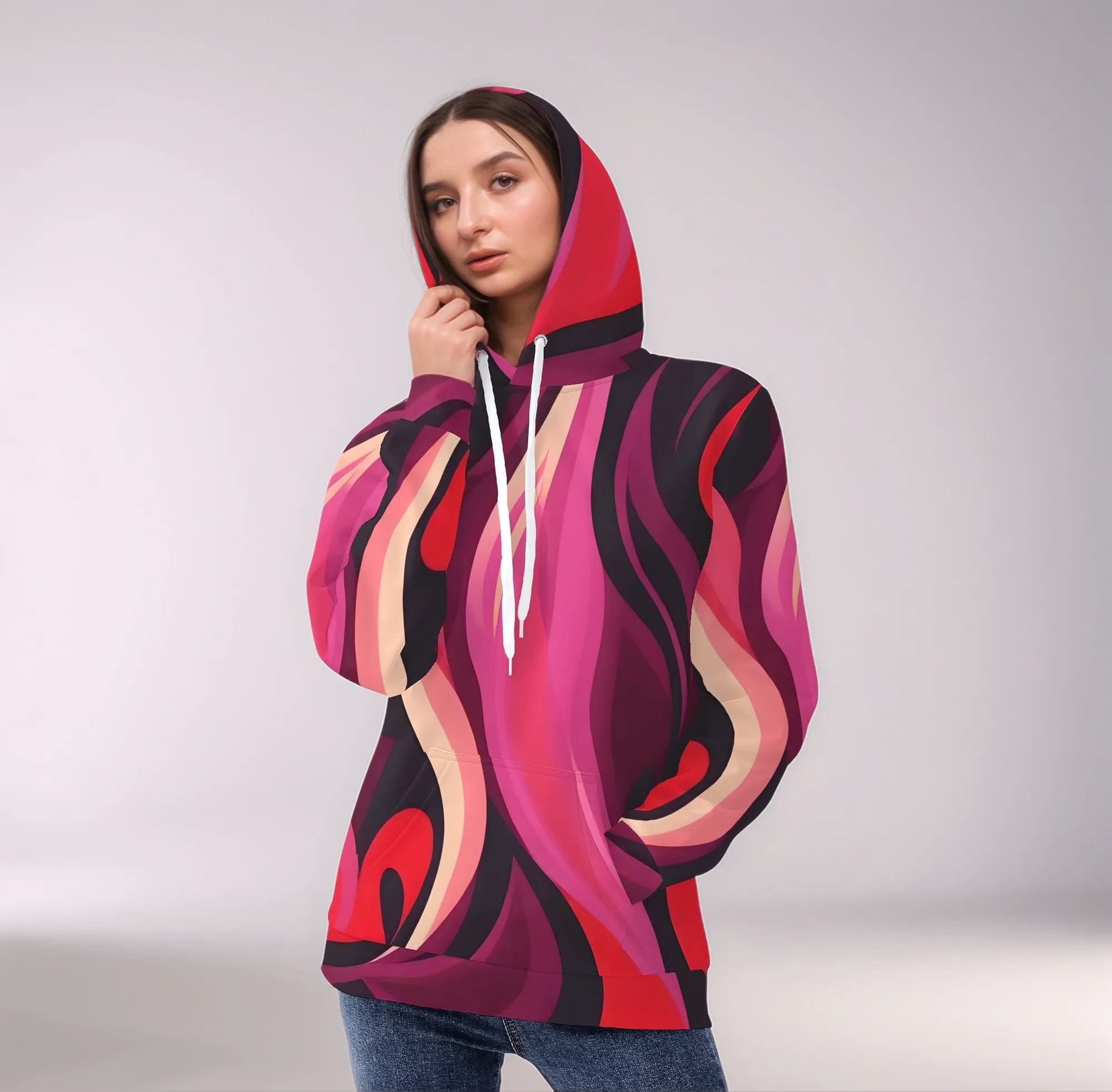 Prague Pullover Pocket Hoodie - Airline Series