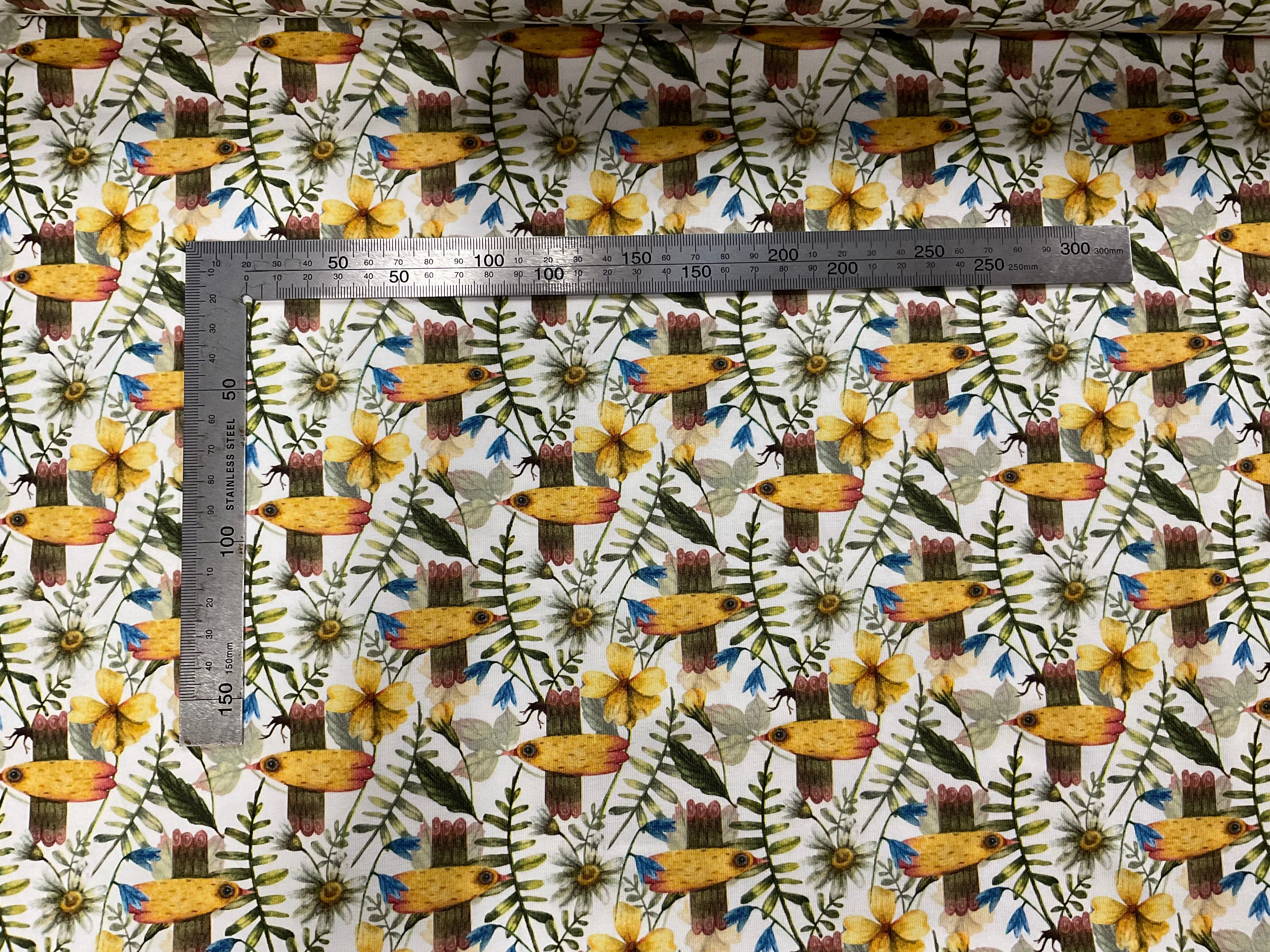 SALE Exotic Bird Cotton Jersey