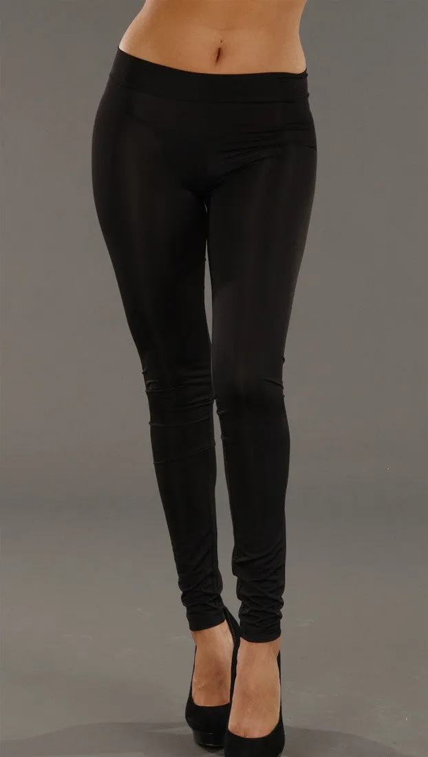 Sauce Black Bow Decal Leggings