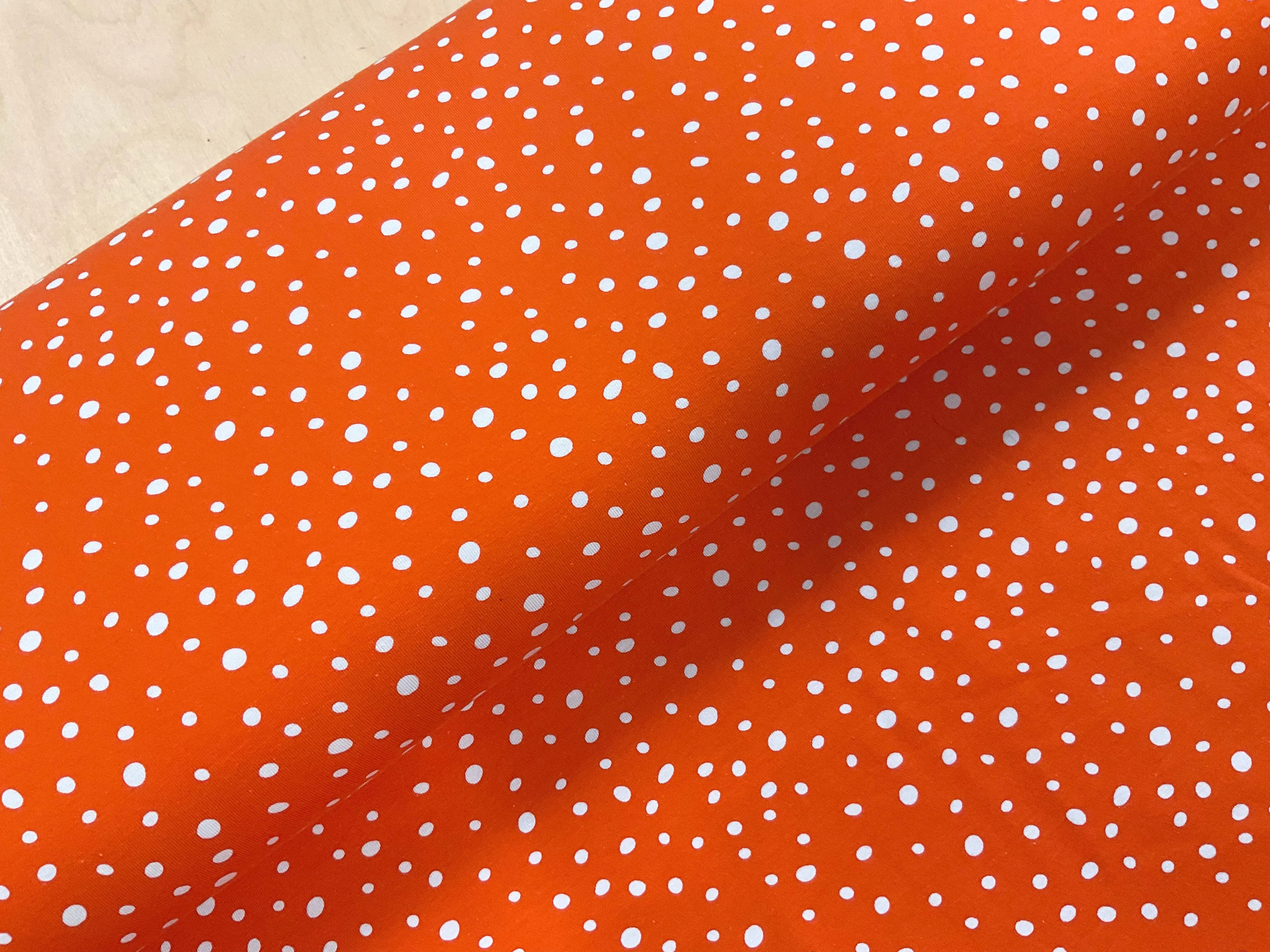 Spotty Cotton Jersey Fabric
