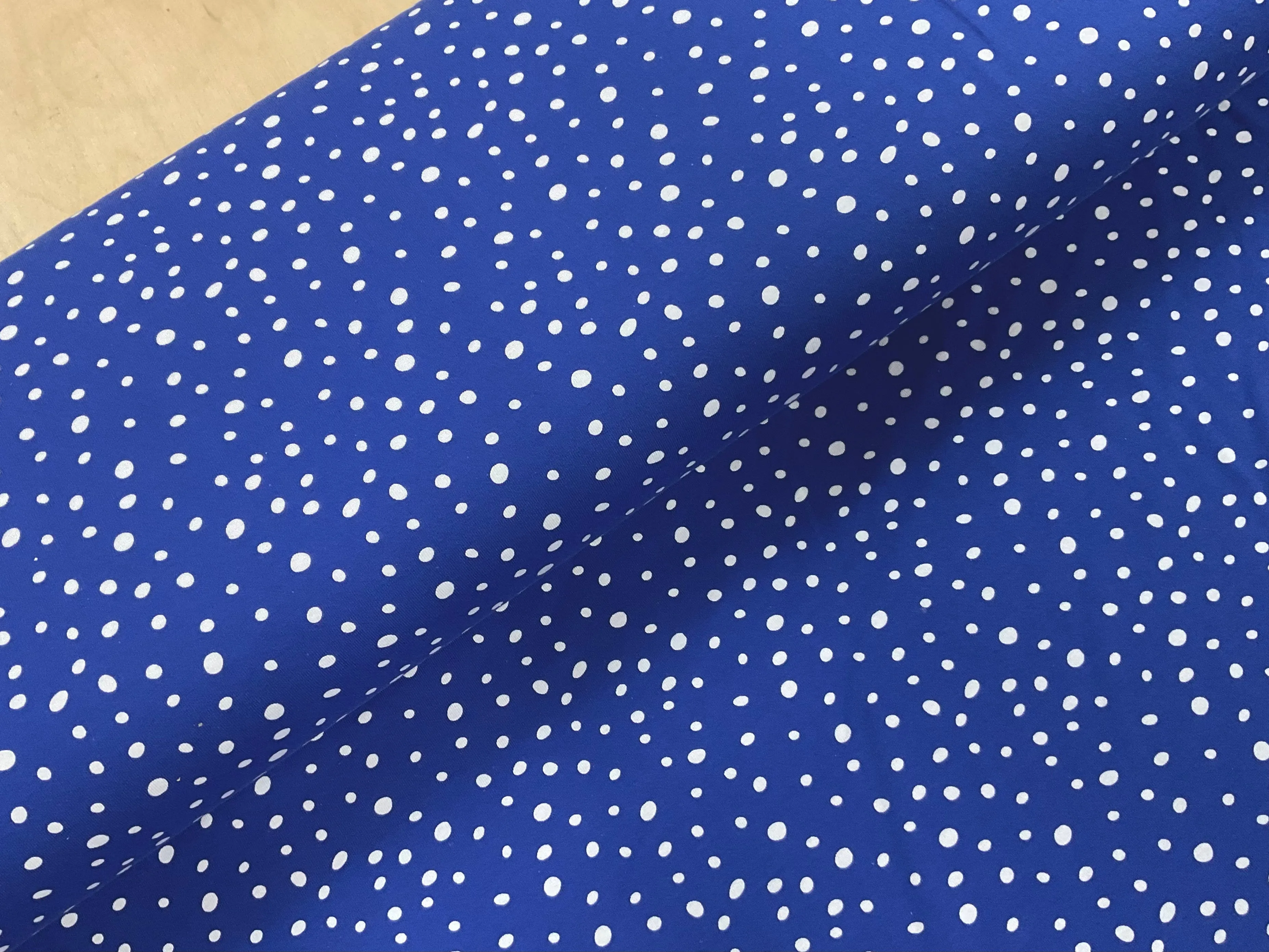 Spotty Cotton Jersey Fabric