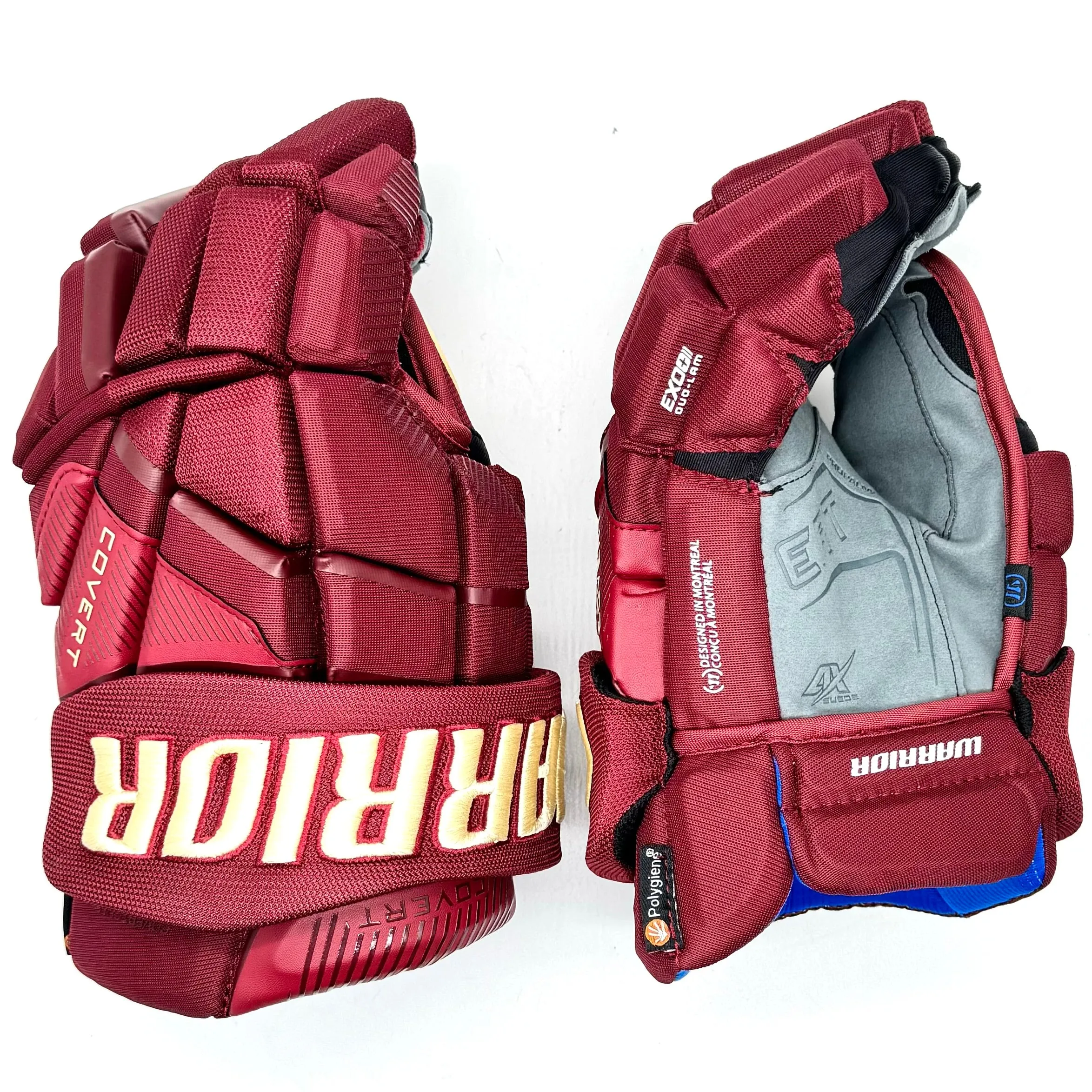 Warrior Covert QR6 - Team Stock Glove - Arizona Coyotes Retro (Maroon/Gold)