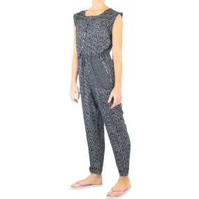 White Stuff Darcy Sleeveless Slim Leg Lightweight Cotton Jumpsuit