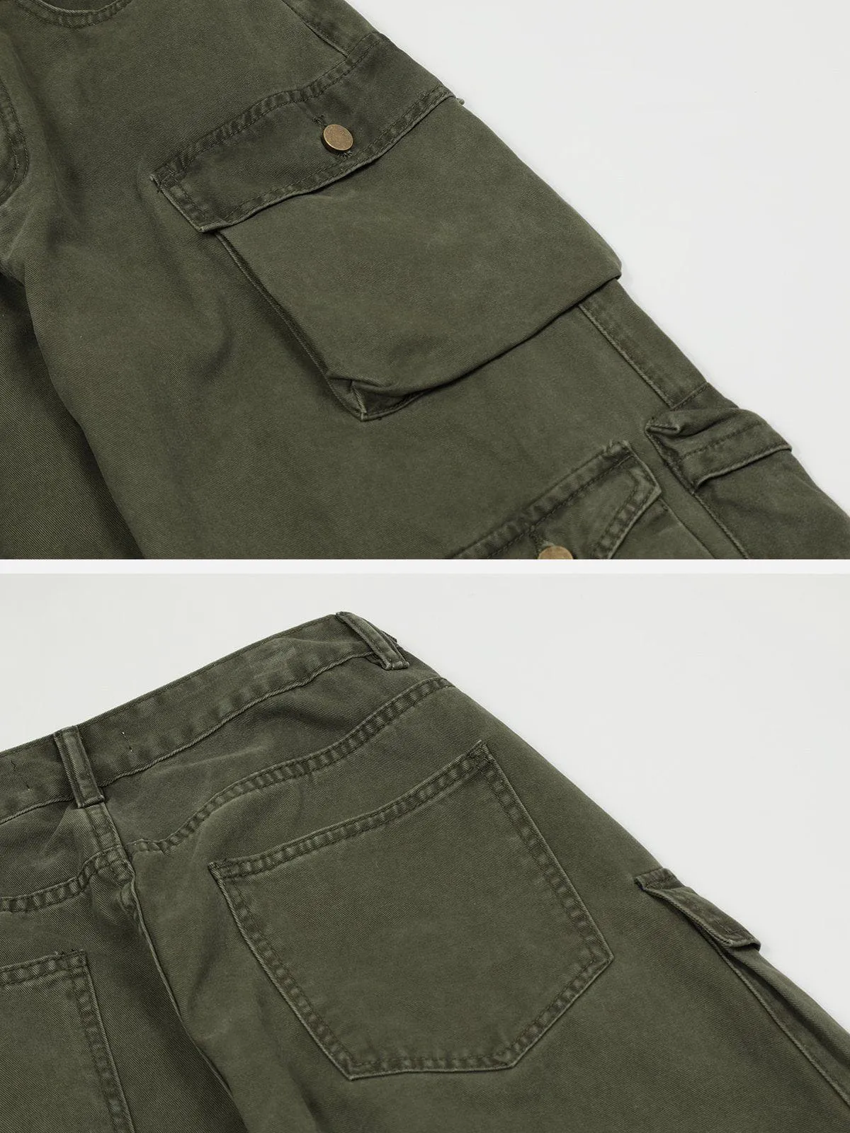 WLS Vintage Multi-pocket Cargo Pants