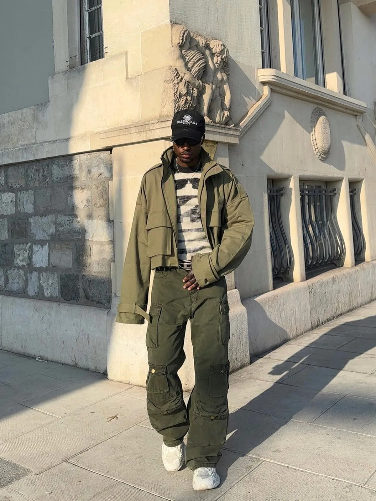 WLS Vintage Multi-pocket Cargo Pants